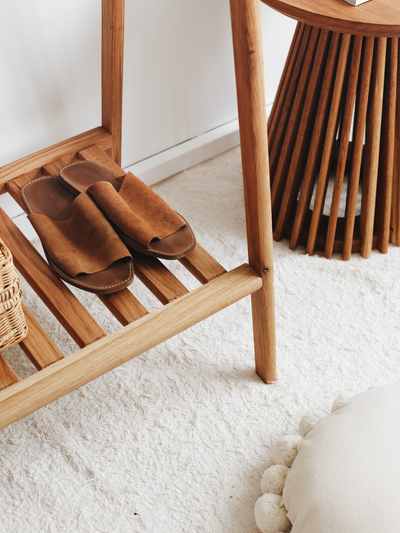 FLEX Solid Oak Clothes Rack