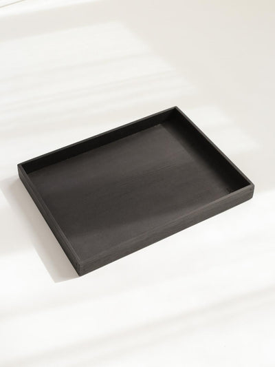 PIA Rectangular Tray - Black