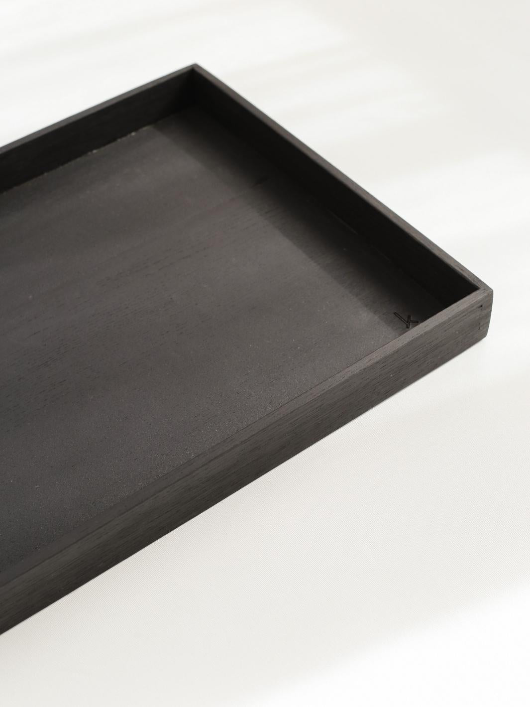 PIA Rectangular Tray - Black