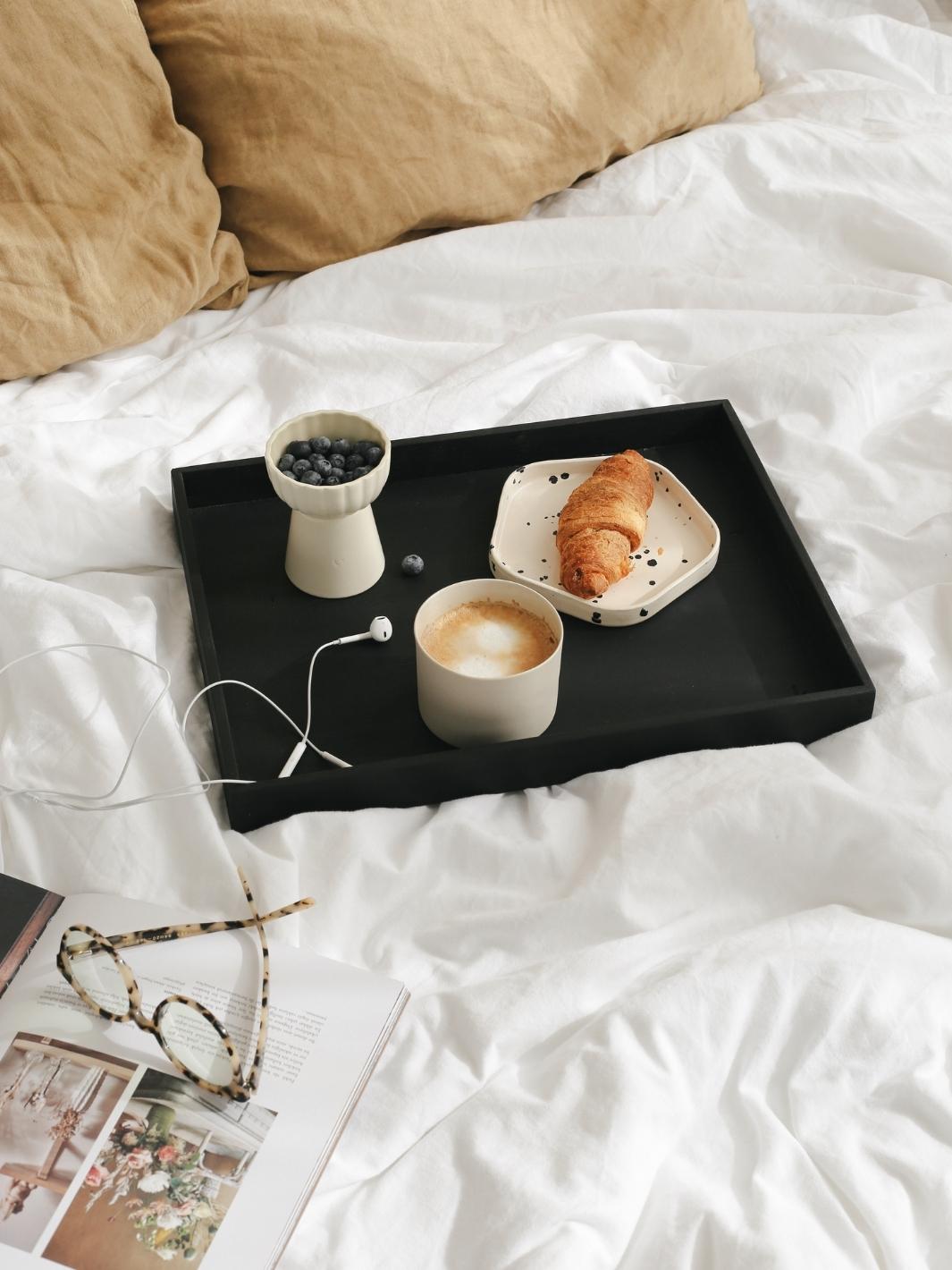 PIA Rectangular Tray - Black