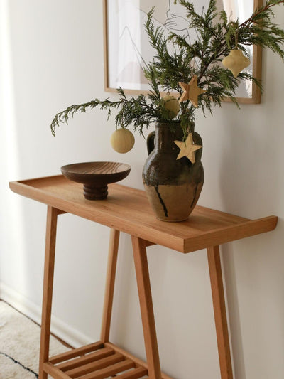 ZEN Solid Oak Console _ Natural